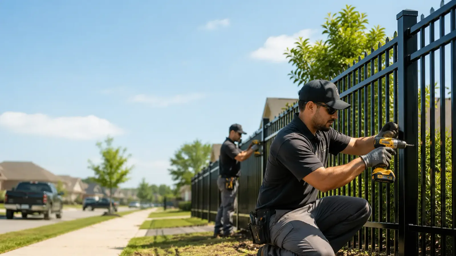 Metal Fence Installation in Pana, IL